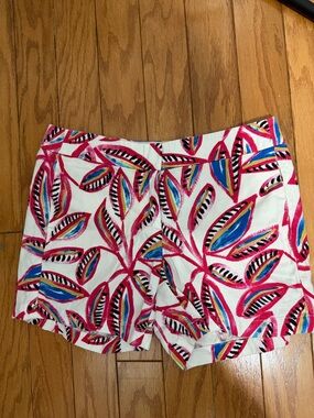 J. Crew Colorful Patterned Shorts size 2